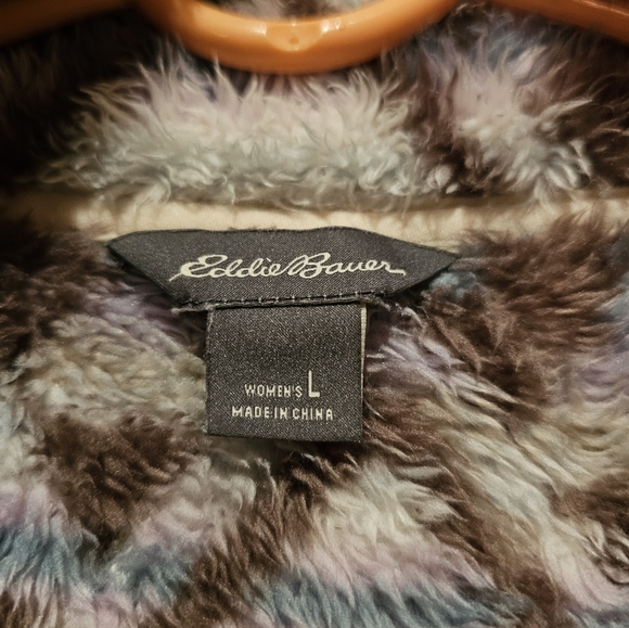 Eddie Bauer Multicolor Cozy Sweater Womens Large - Picture 2 of 3